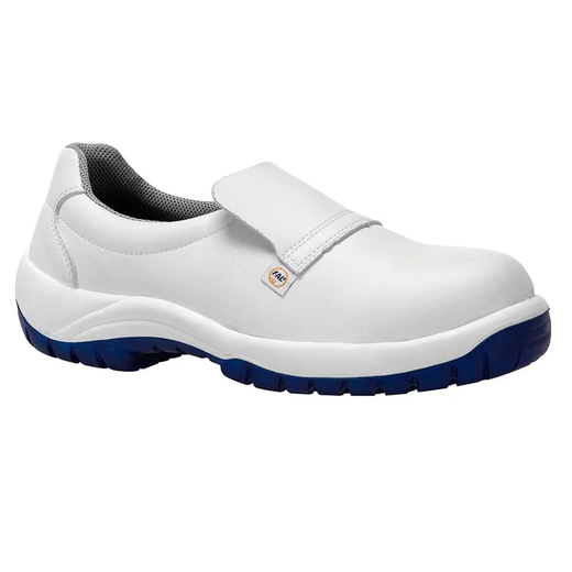 Mocasín de seguridad blanco