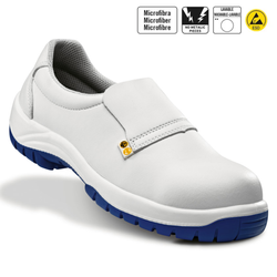 Mocassin de sécurité blanc