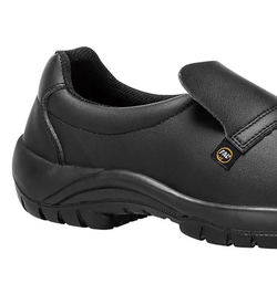 Mocasín de seguridad negro Levante