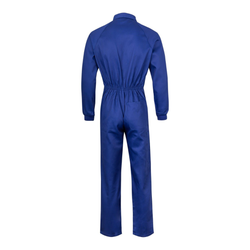 macacão de trabalho azul tergal