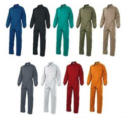 Granotes de treball de diversos colors de tergal