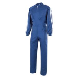 Granotes esportives de color blau amb ratlles blanques