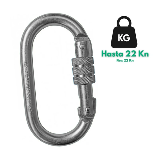 Mosquetones de acero de seguridad