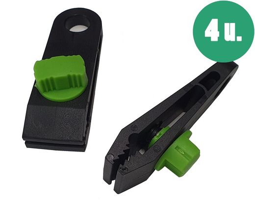 4u - Oeillets avec clip pour toile