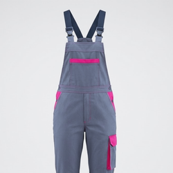 Pantalón con peto de MUJER laboral
