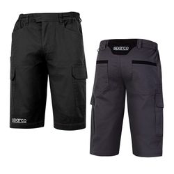Pantalón corto multibolsillos hombre