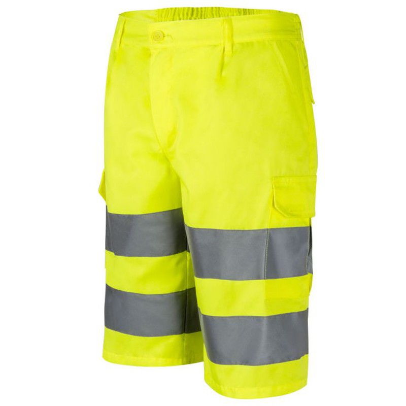 carpintero paso compartir Pantalones cortos de alta visibilidad】Bermudas Velilla — Planas