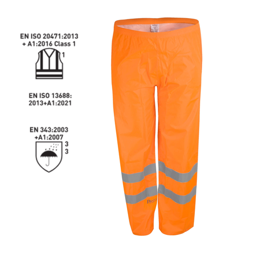 Pantalons impermeables amb bandes retrorreflectants