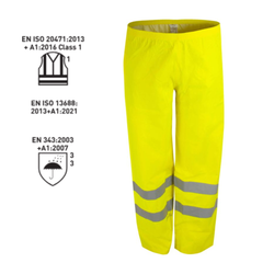 Pantalons impermeables amb bandes retrorreflectants