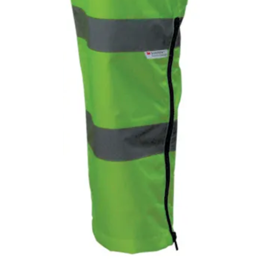 Pantalon imperméables haute visibilité avec zip latéral - LUMEPANT