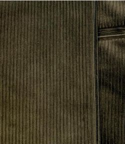 Pantalon en velours côtelé bleu marine ou vert