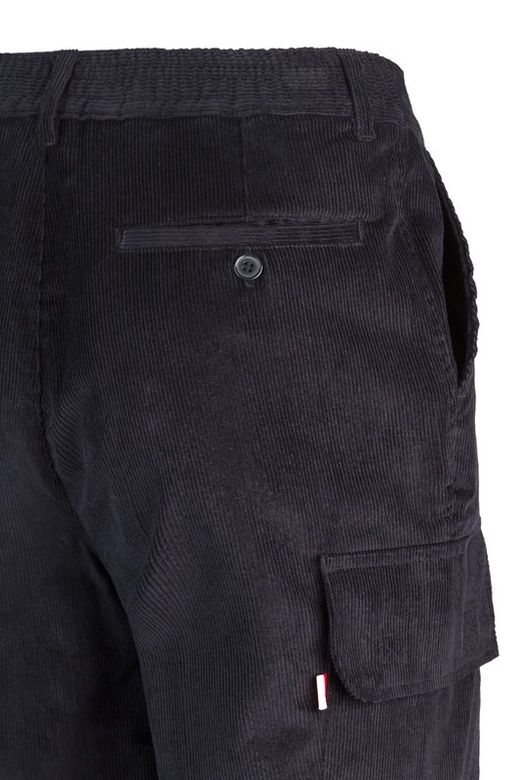 Pantalon multi-poches en velours côtelé pour le travail