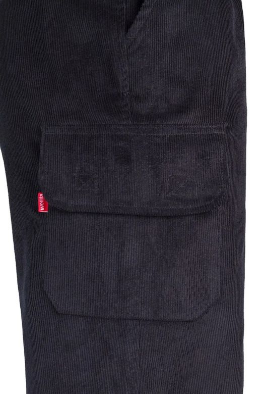 Pantalon multi-poches en velours côtelé pour le travail