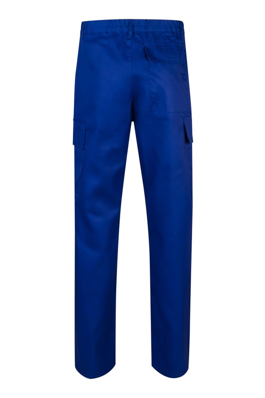 Calça de trabalho azul tergal