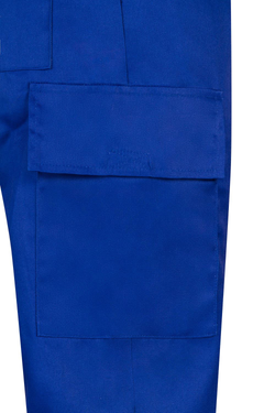 Pantalons de treball blaus tergal