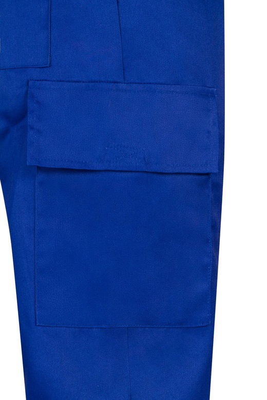 Pantalons de treball blaus tergal