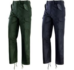 Pantalons multibutxaques polièster cotó Army