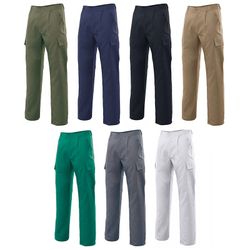 Pantalones multibolsillos de trabajo de varios colores