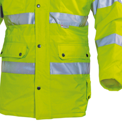 LUNAR Parka haute visibilité à col montant