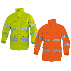 LUNAR Parka haute visibilité à col montant