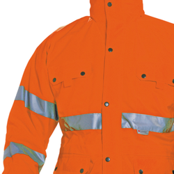 LUNAR Parka haute visibilité à col montant