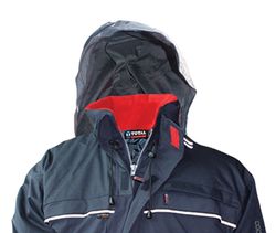 Parka anti-froid bleue modèle Vesuvius