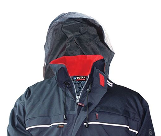Parka anti-froid bleue modèle Vesuvius