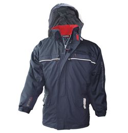 Parka anti-froid bleue modèle Vesuvius