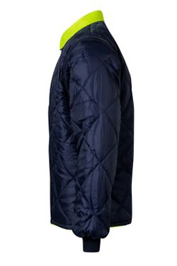 Parka imperméable haute visibilité 4 en 1 bicolore