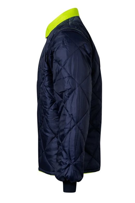 Parka imperméable haute visibilité 4 en 1 bicolore