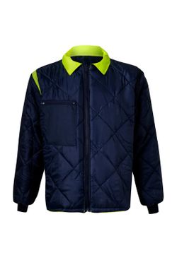 Parka imperméable haute visibilité 4 en 1 bicolore