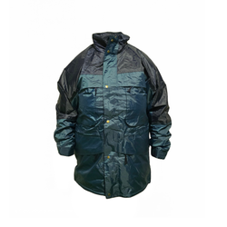 Parka imperméable bicolore avec doublure polaire