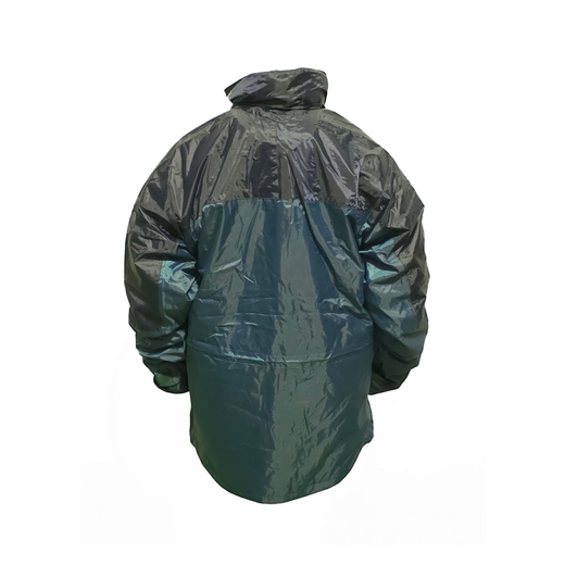 Parka imperméable bicolore avec doublure polaire