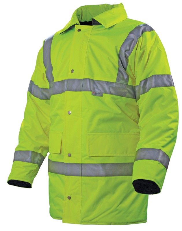 Parka impermeable alta visibilidad - BOREAL Amarillo/L