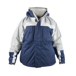 Parka nordique imperméable avec fermeture éclair pour le froid