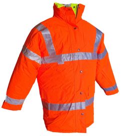 Parka réversible imperméable haute visibilité avec doublure intérieure modèle Hydra
