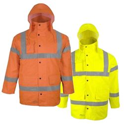 Parkas con bandas reflectantes impermeables