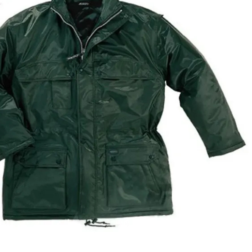 Parkas impermeables bolsillos exteriores