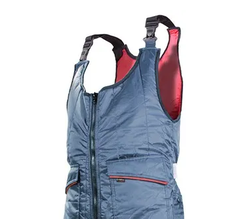 Ensemble pantalon avec salopette et veste isolante