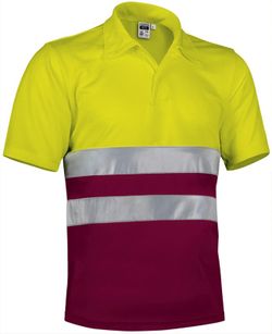 Polo et short haute visibilité