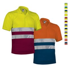 Polo manches courtes haute visibilité - BUILD