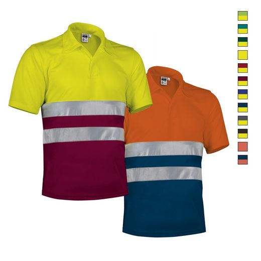 Polo manches courtes haute visibilité - BUILD
