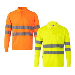 Polo reflectant de màniga llarga