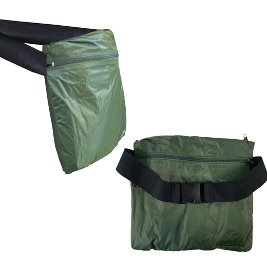 Ponchos imperméables verts compressibles