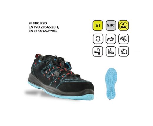 Sandalia transpirable S1 SRC ESD