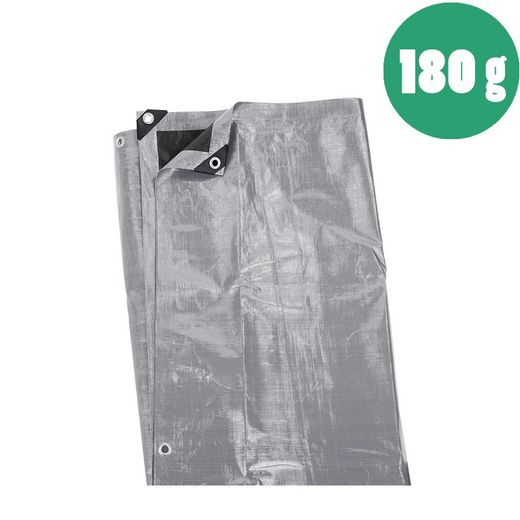Toldo gris/negro 180 gr impermeable
