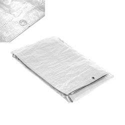Toldo impermeável branco com ilhós 80 gr