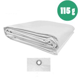 Toldo polietileno blanco mate 115 gr