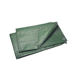 Toldo de proteção verde 80 gr