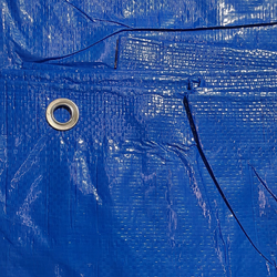 Toldo reforzado azul 120 gr